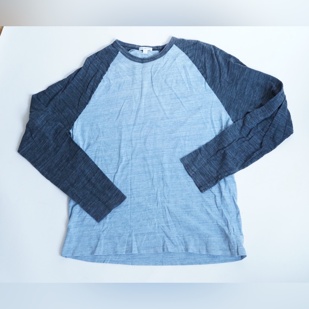 James Perse Two-Tone Raglan Shirt - Picture 2 of 2